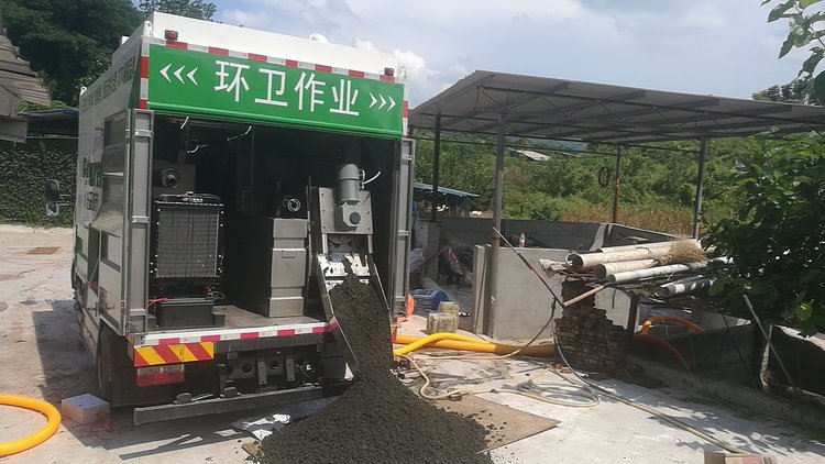 长征镇污泥干湿分离技术